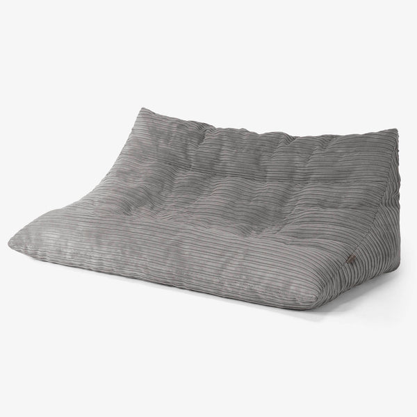 Noah Gulvsofa Saccosekk - Kordfløyel Grafitt 01