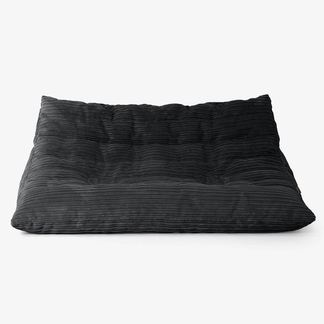 Noah Gulvsofa Saccosekk - Kordfløyel Svart 01