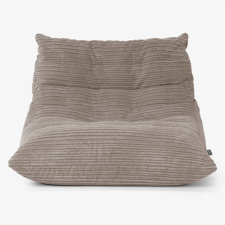 Noah Gulvstol Saccosekk - Kordfløyel Duegrå 01