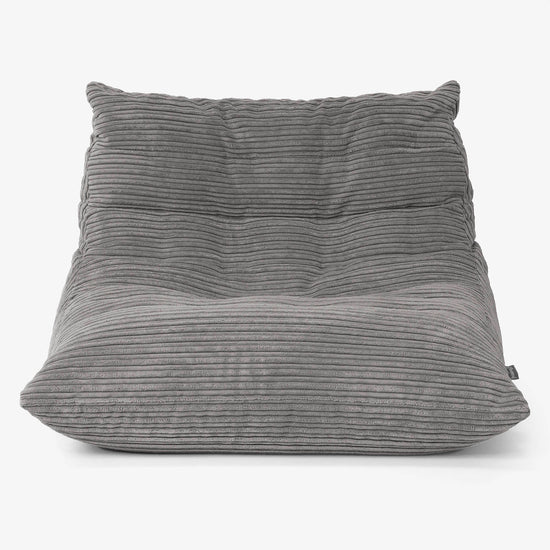 Noah Gulvstol Saccosekk - Kordfløyel Grafitt 01