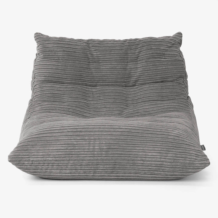 Noah Gulvstol Saccosekk - Kordfløyel Grafitt 01