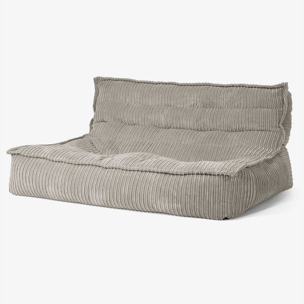 Oliver Gulvsofa Saccosekk - Kordfløyel Mink 01