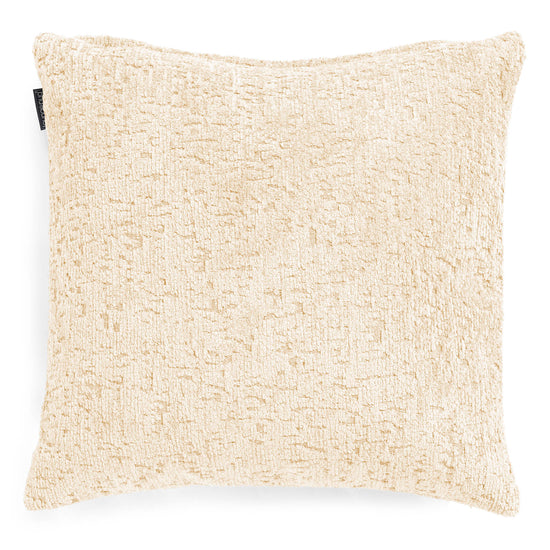 Putetrekk 47 x 47cm - Eksklusiv Chenille Elfenben 01