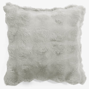 Putetrekk 47 x 47cm - Falsk Pels Boble Salviegrønn