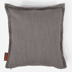 Putetrekk 47 x 47cm - Linen Look Skifergrå