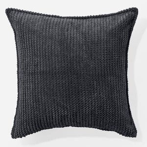 Putetrekk 47 x 47cm - Pom-pom Svart