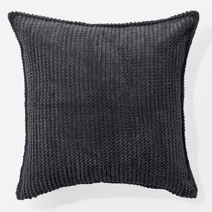 Putetrekk 47 x 47cm - Pom-pom Svart 01