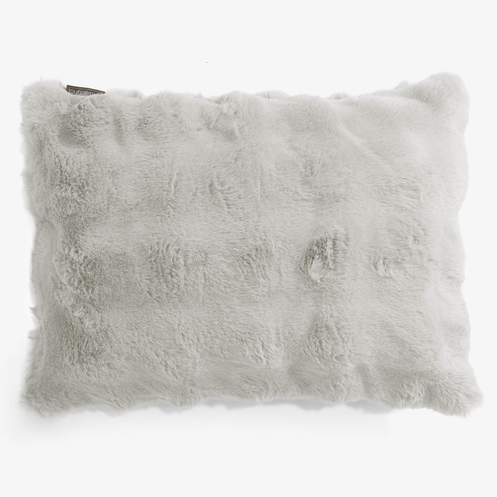 Rektangulær Putetrekk 35 x 50cm - Falsk Pels Boble Salviegrønn 01