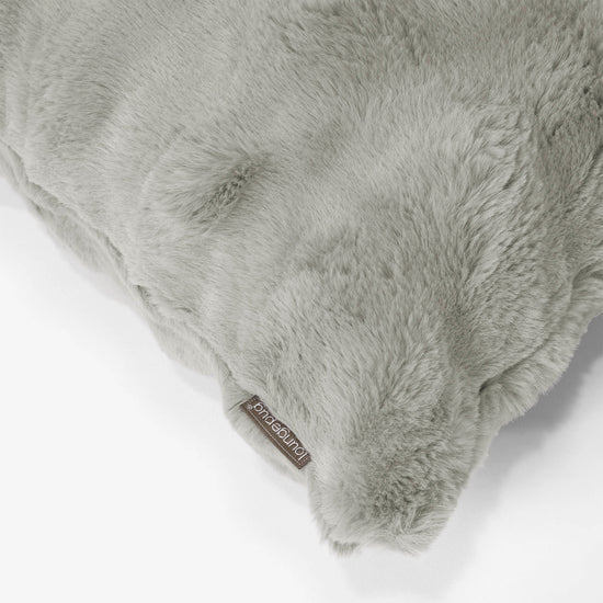 Rektangulær Putetrekk 35 x 50cm - Falsk Pels Boble Salviegrønn 02