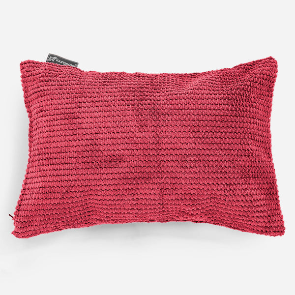 Rektangulær Putetrekk 35 x 50cm - Pom-pom Pastellrød 01