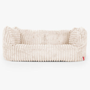 Ruben Sakkosekk Sofa - Ultrabehagelig Kord Krem