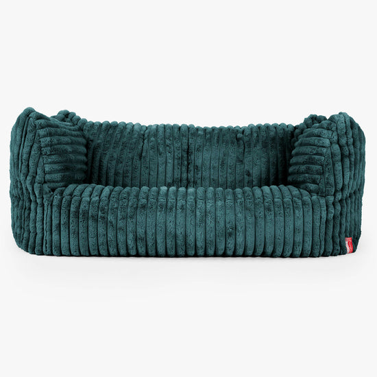 Ruben Sakkosekk Sofa - Ultrabehagelig Kord Mørketurkis 01