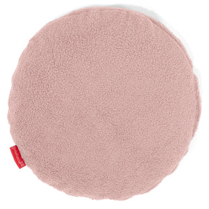 Rund Putetrekk 50cm - Bouclé Rosa