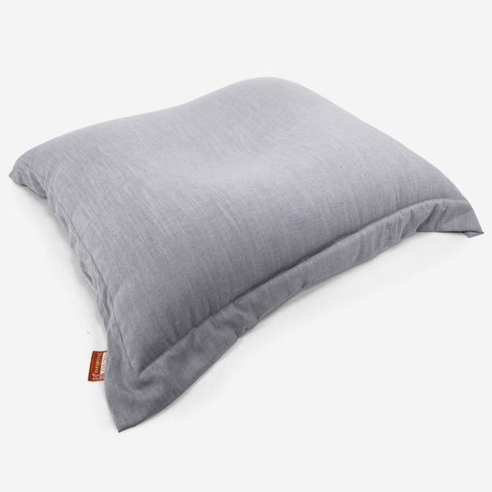 Saccosekk XXL - Linen Look Sølv 03