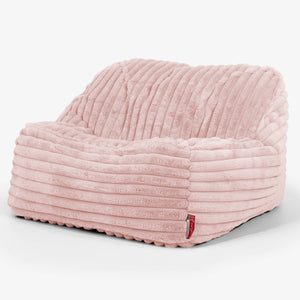 Sloucher Sakkosekk - Ultrabehagelig Kord Støvete Rosa