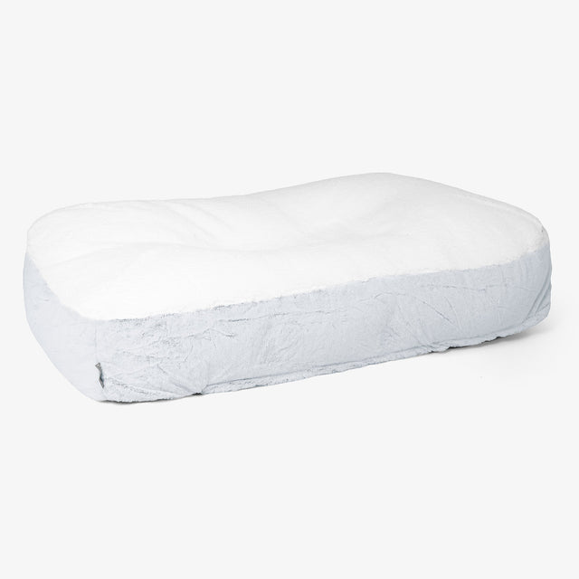 Sloucher XL-hundeseng Erstatningsdeksel - Kanin-fuskepels 01