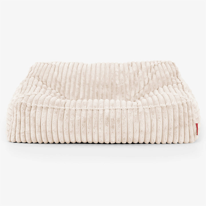 Sloucher Sakkosekk Sofa - Ultrabehagelig Kord Krem 02