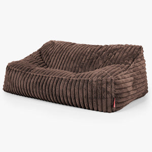 Sloucher Sakkosekk Sofa - Ultrabehagelig Kord Sobel