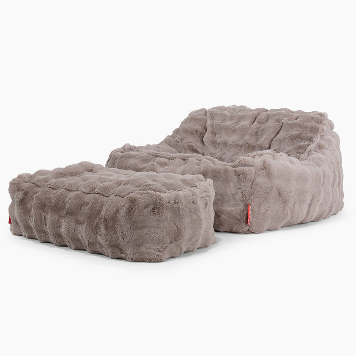 Sloucher Sakkosekk - Falsk Pels Boble Mink 02