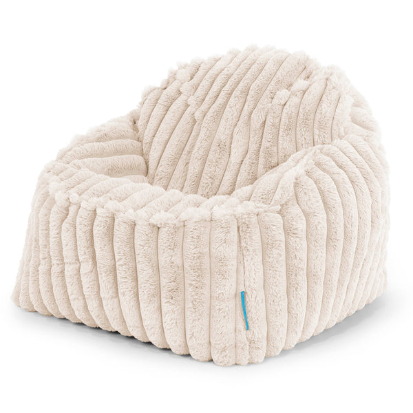 Sloucher Sakkosekk for Barn 2-6 år - Ultrabehagelig Kord Krem 01