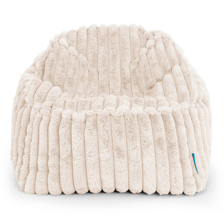 Sloucher Sakkosekk for Barn 2-6 år - Ultrabehagelig Kord Krem 02