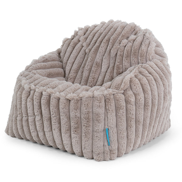 Sloucher Sakkosekk for Barn 2-6 år - Ultrabehagelig Kord Mink 01
