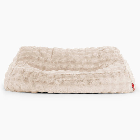 Sloucher Sakkosekk Sofa - Falsk Pels Boble Krem 02