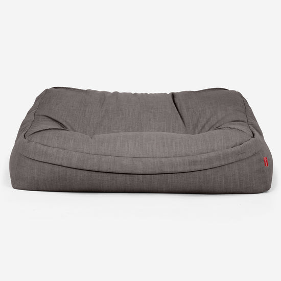 Sloucher Sakkosekk Sofa - Linen Look Skifergrå 02