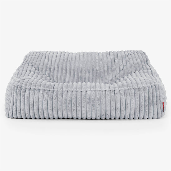 Sloucher Sakkosekk Sofa - Ultrabehagelig Kord Andeggblå 02