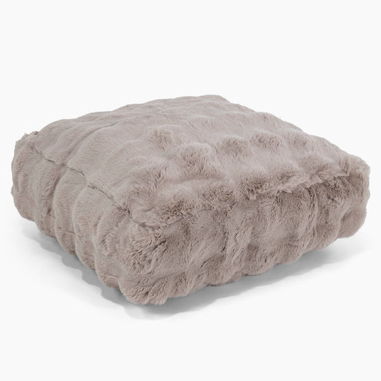 Stor Gulvpute - Falsk Pels Boble Mink 01
