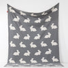 Sofa Pledd / Teppe - Strikket Kanin 01