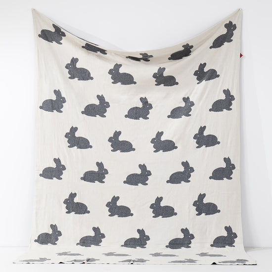 Sofa Pledd / Teppe - Strikket Kanin 02