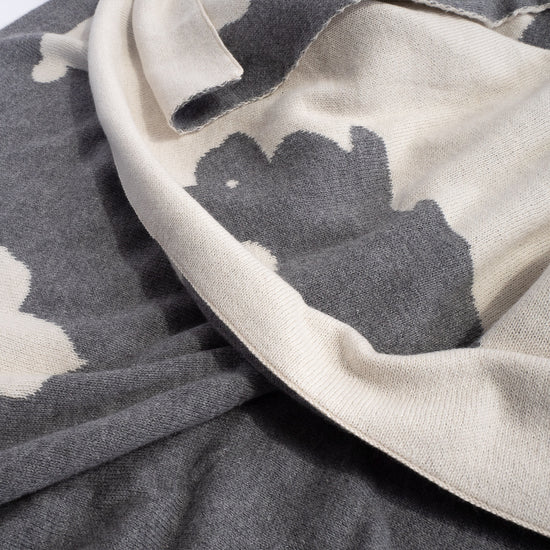 Sofa Pledd / Teppe - Strikket Kanin 05