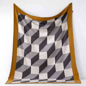 Sofa Pledd / Teppe - Strikket Prism