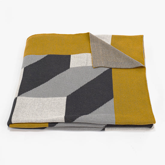 Sofa Pledd / Teppe - Strikket Prism 03