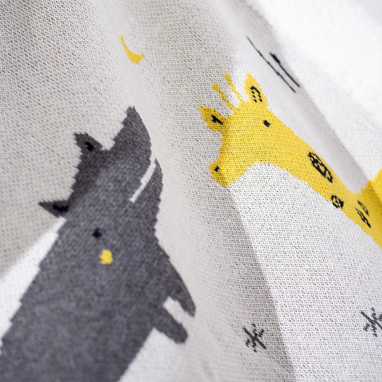 Sofa Pledd / Teppe - Strikket Safari 02