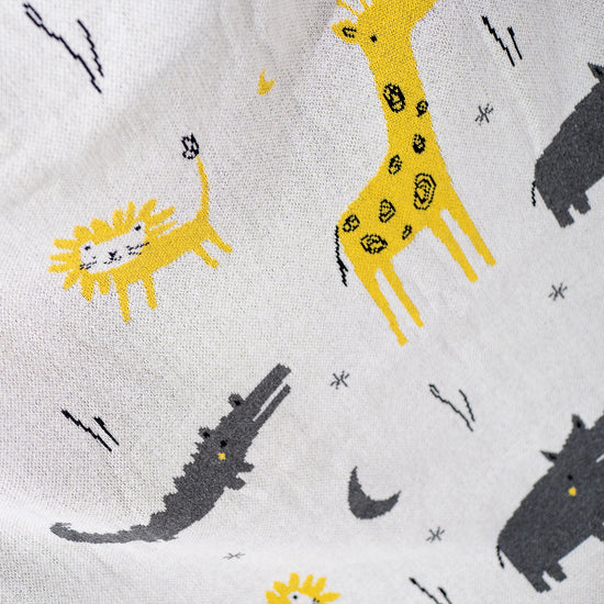 Sofa Pledd / Teppe - Strikket Safari 04