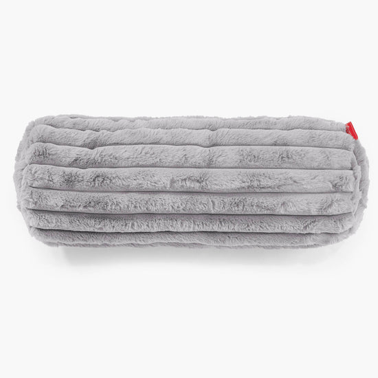 Sylinderputetrekk 20 x 55cm - Ultrabehagelig Kord Grå 02