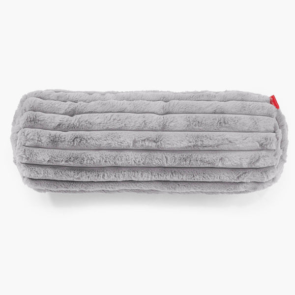 Sylinderputetrekk 20 x 55cm - Ultrabehagelig Kord Grå 01