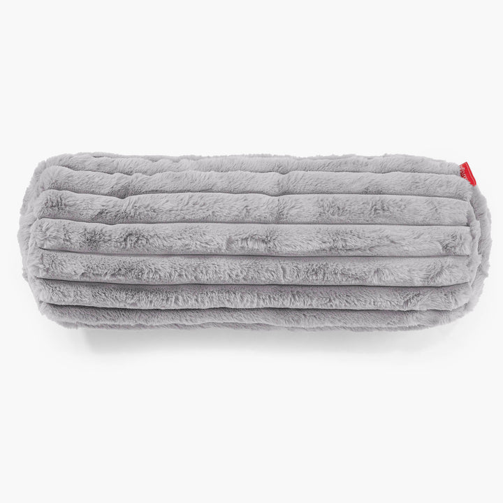 Sylinderputetrekk 20 x 55cm - Ultrabehagelig Kord Grå 02