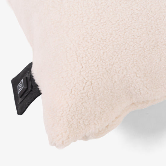 Varmepute 45 x 45cm - Sherpa Krem 02
