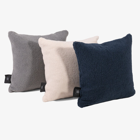 Varmepute 45 x 45cm - Sherpa Krem 04