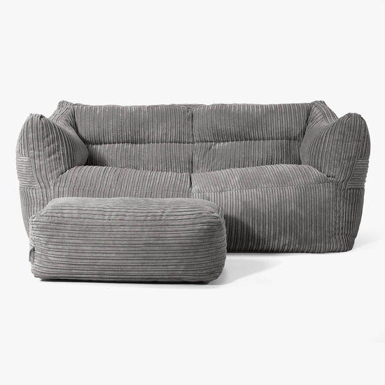 Victor Sakkosekk Sofa - Kordfløyel Grafitt 02