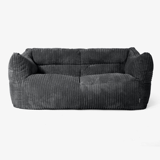 Victor Sakkosekk Sofa - Kordfløyel Svart 01
