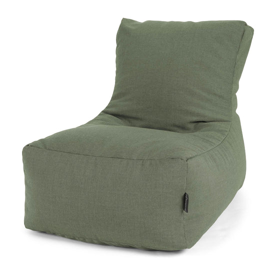 Lounge Saccosekk Utendørs - Sunbrella Oliven 01