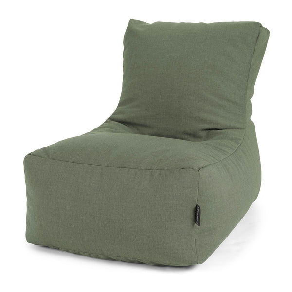 Lounge Saccosekk Utendørs - Sunbrella Oliven 01