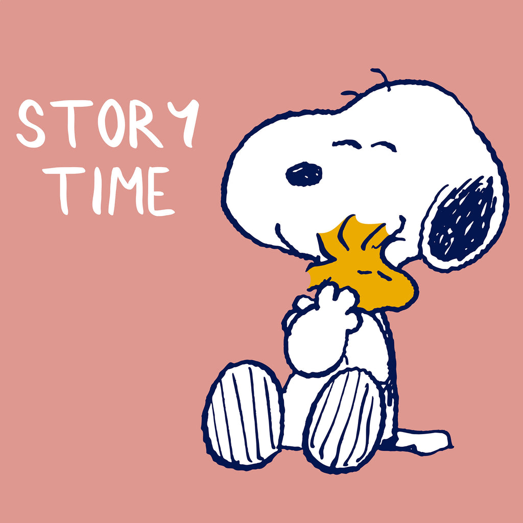 Snoopy Lesepute med Høy Ryggstøtte for Barn - Story Time 03