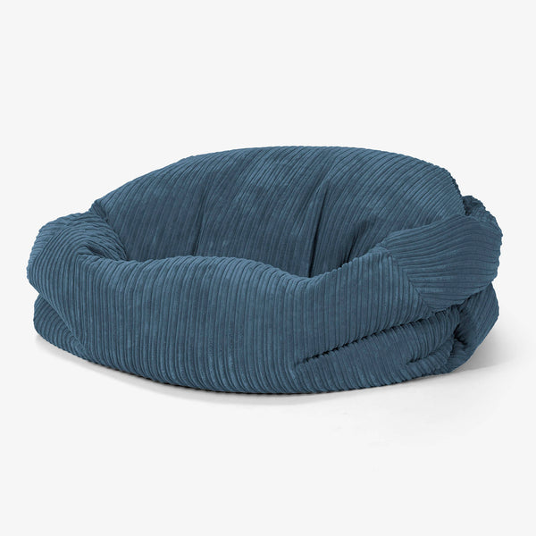 Sabine Sekkesofa - Kordfløyel Marineblå 01