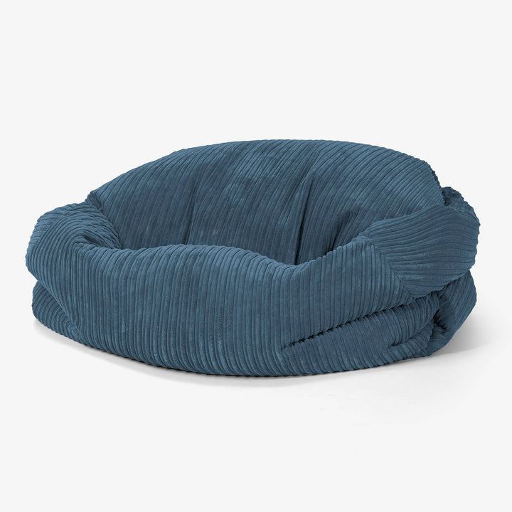 Sabine Sekkesofa - Kordfløyel Marineblå 01