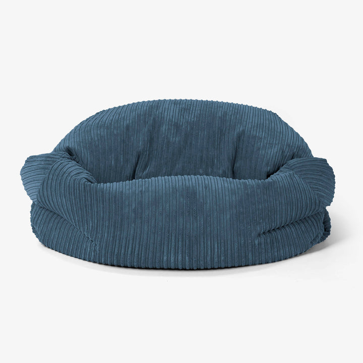Sabine Sekkesofa - Kordfløyel Marineblå 01